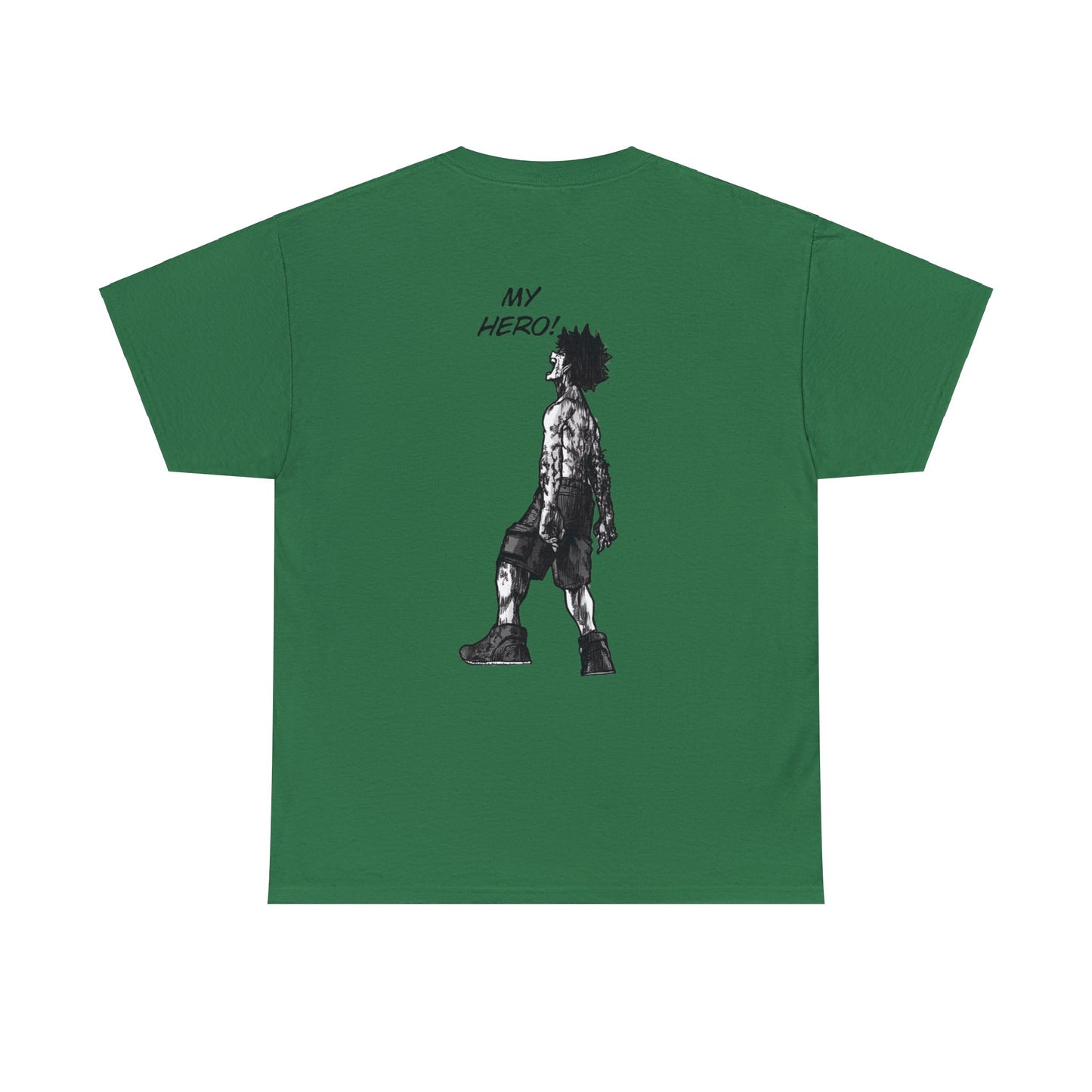 Unisex Heavy Cotton T-shirt - "Deku Manga" from My Hero Academia