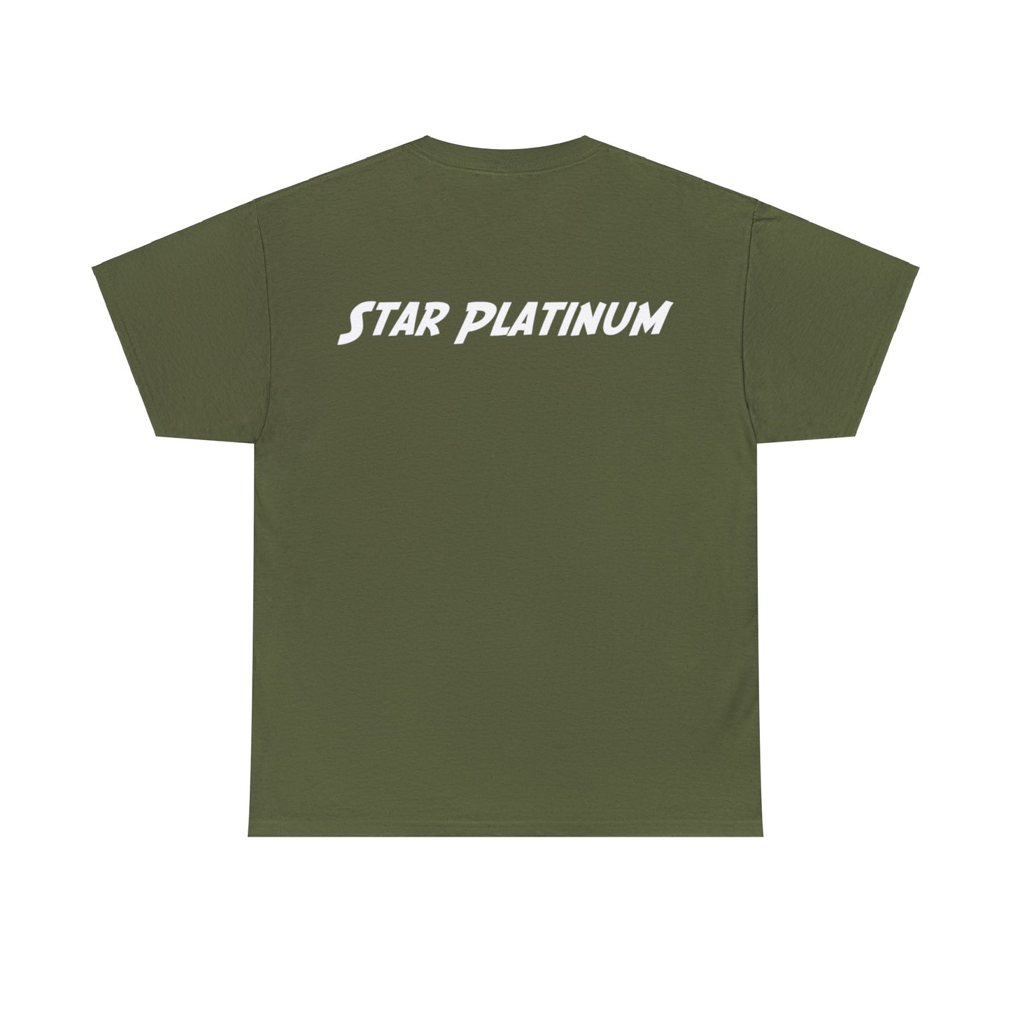 Unisex Heavy Cotton T-shirt - "Star Platinum Manga" from JoJo´s Bizarre Adventure