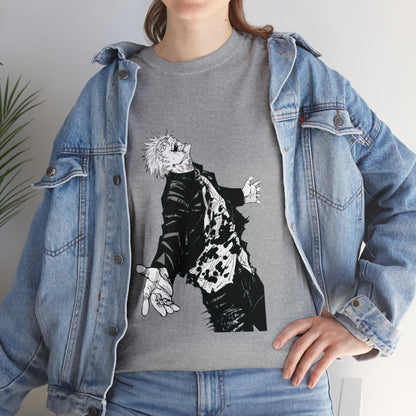Unisex Heavy Cotton T-shirt "Satoru Gojo" From Jujutsu Kaisen