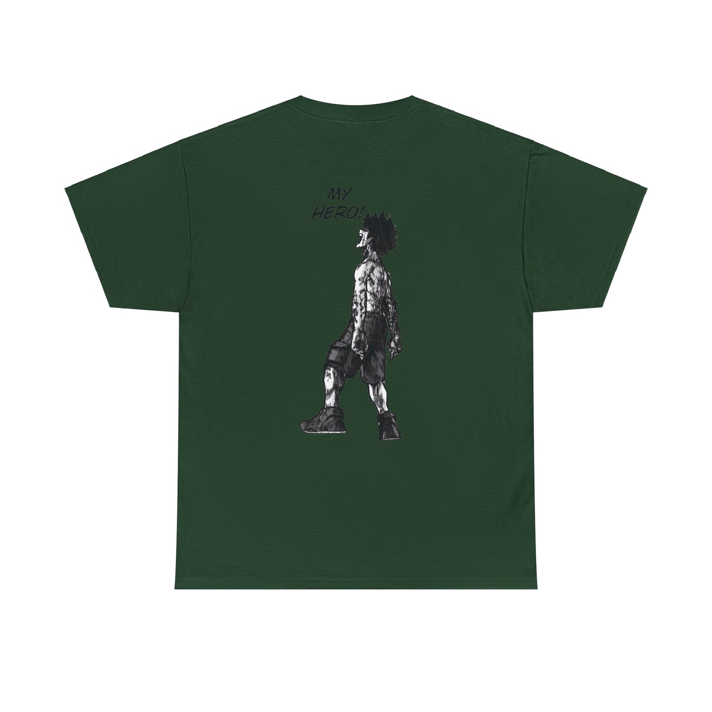 Unisex Heavy Cotton T-shirt - "Deku Manga" from My Hero Academia
