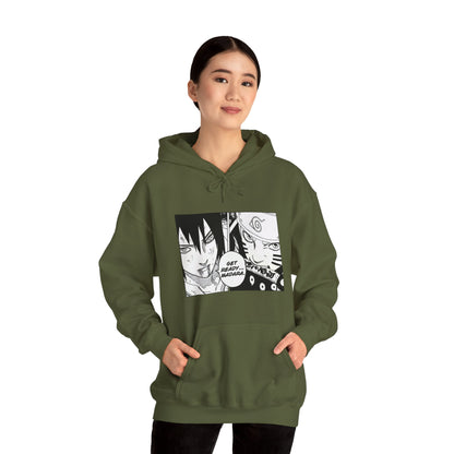 Unisex Heavy Blend™ Hoodie - "Naruto & Sasuke Manga" from Naruto Shippuden