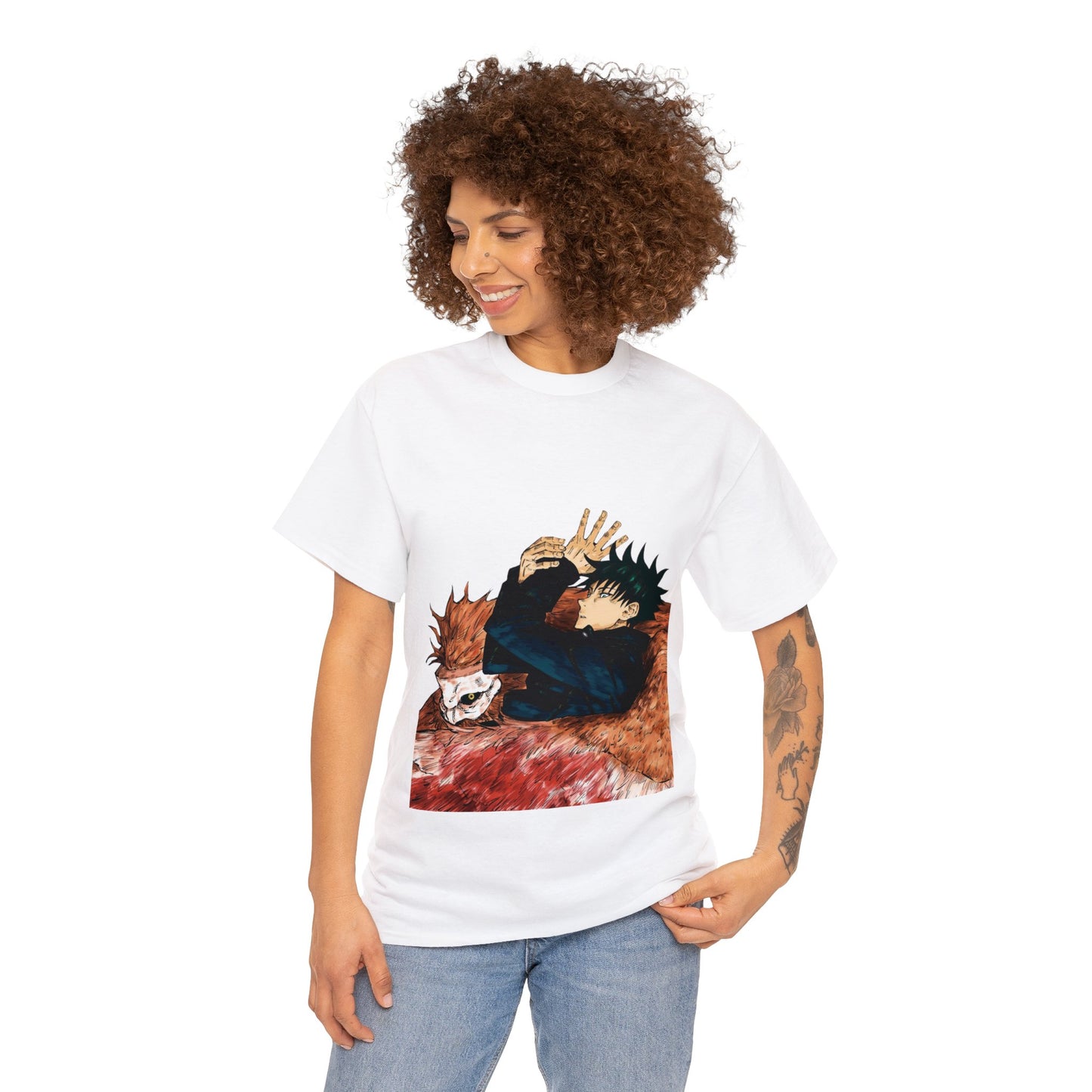 Unisex Heavy Cotton T-shirt - Jujutsu Kaisen Manga Volume 2
