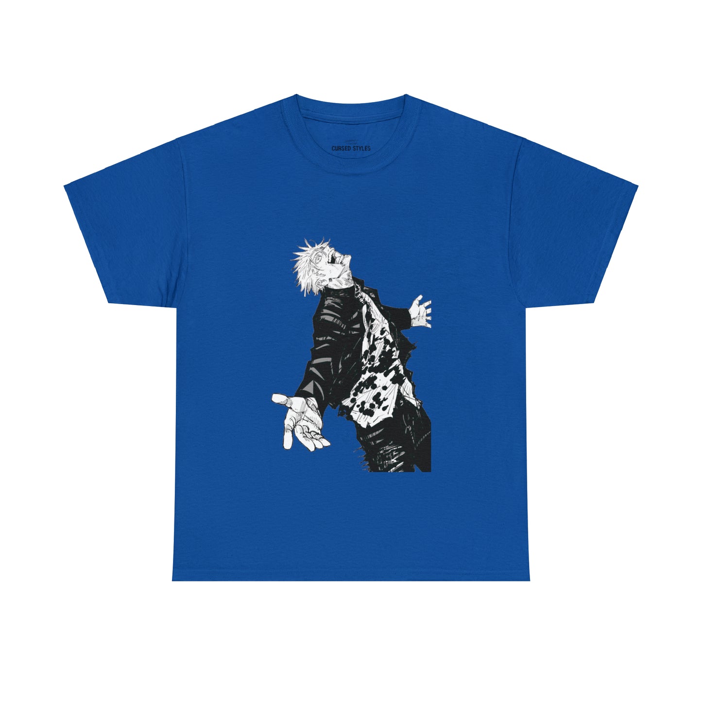 Unisex Heavy Cotton T-shirt "Satoru Gojo" From Jujutsu Kaisen