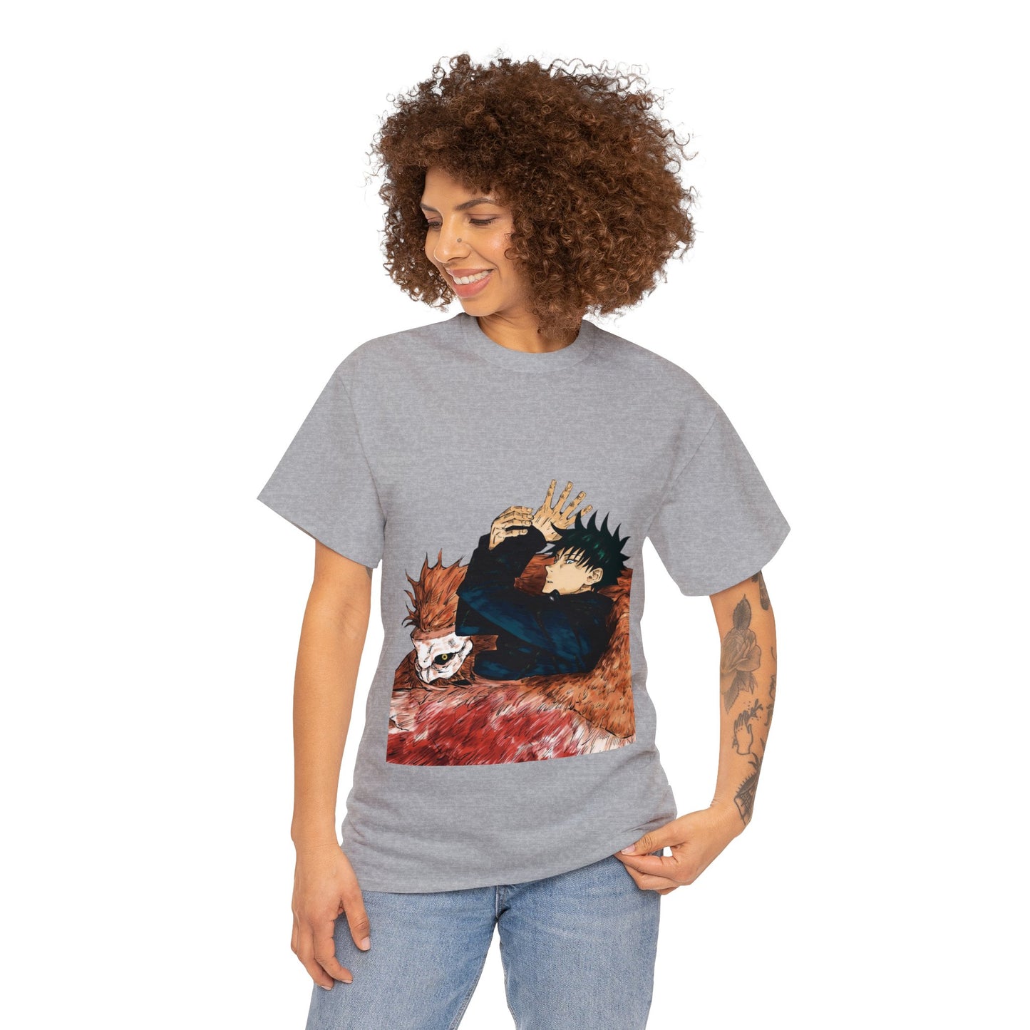 Unisex Heavy Cotton T-shirt - Jujutsu Kaisen Manga Volume 2