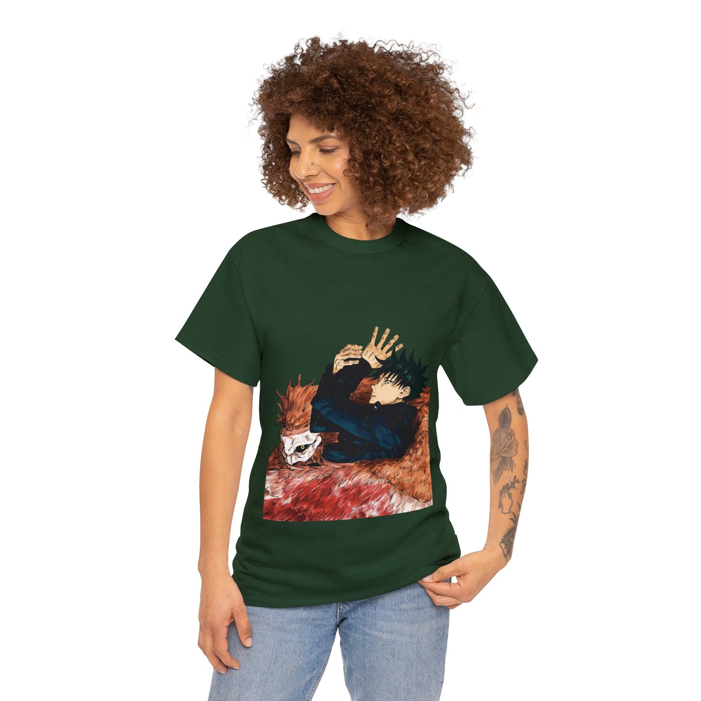 Unisex Heavy Cotton T-shirt - Jujutsu Kaisen Manga Volume 2