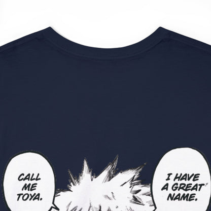 Unisex Heavy Cotton T-shirt - "Dabi Manga" from My Hero Academia
