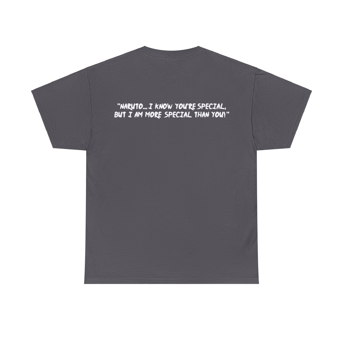 Unisex Heavy Cotton T-shirt - "Sasuke Final Battle Manga" from Naruto Shippuden