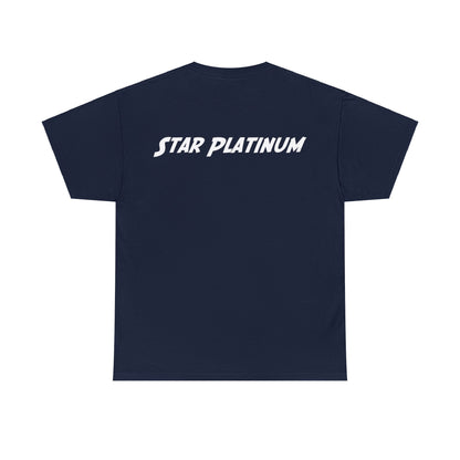 Unisex Heavy Cotton T-shirt - "Star Platinum Manga" from JoJo´s Bizarre Adventure